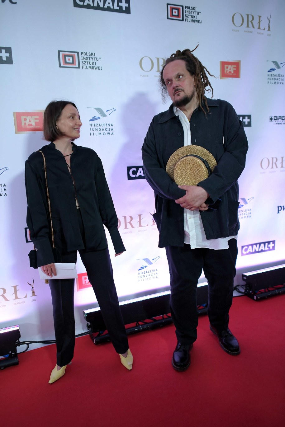 Producentka filmowa Agnieszka Ścibor i reżyser Mariusz Wilczyński / 	Marcin Obara  /PAP