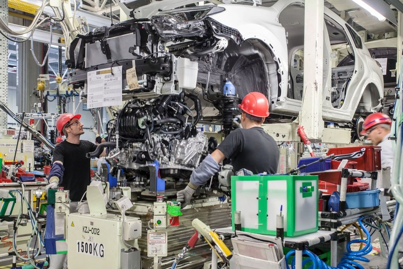 Produkcja w fabryce Toyoty /Informacja prasowa