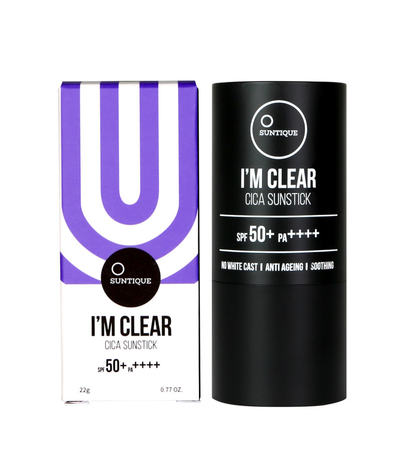 Produktem, który można wygodnie stosować na makijaż jest SUNTIQUE I'm Clear Cica Sunstick SPF50 /INTERIA.PL/materiały prasowe