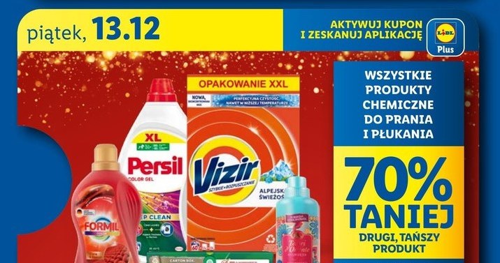 Produkty chemiczne do prania i płukania 70% taniej! /Lidl /INTERIA.PL