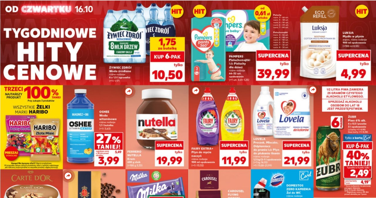 Produkty do prania, słodycze i kosmetyki przecenione nawet o 80%! /Kaufland /INTERIA.PL