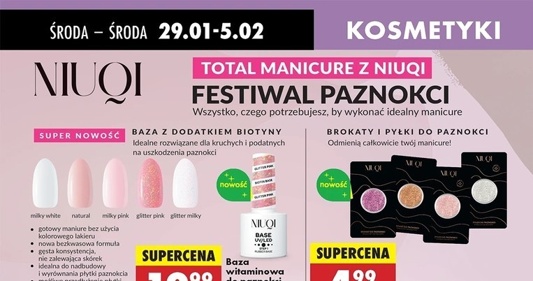 Produkty Niuqi w super cenach w Biedronce! /Biedronka /INTERIA.PL