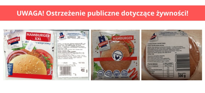 Produkty wycofane z obrotu, Źródło: gis.gov.pl /