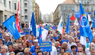 Proeuropejska demonstracja w Budapeszcie