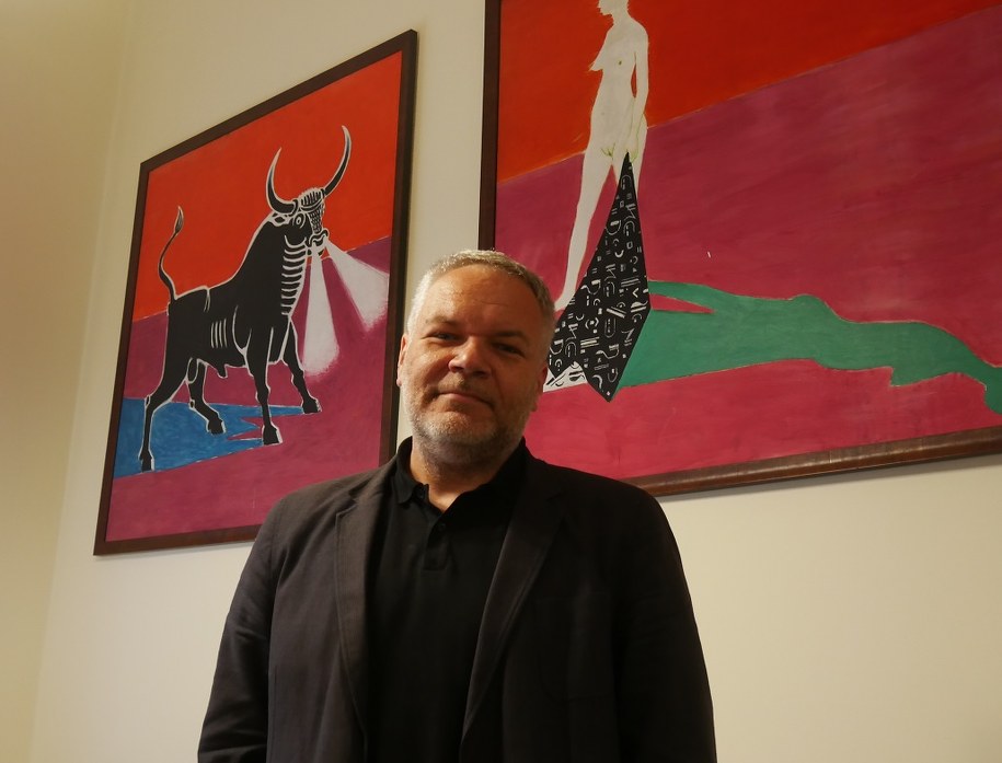 Prof. Bartosz Brożek - Dyrektor Centrum Kopernika Badań Interdyscyplinarnych UJ /Fot. Grzegorz Jasiński /RMF FM