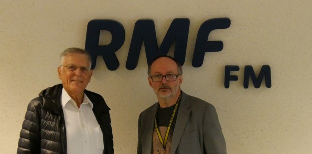 Prof. Dan Shechtman w RMF FM /Malwina Zaborowska /RMF FM