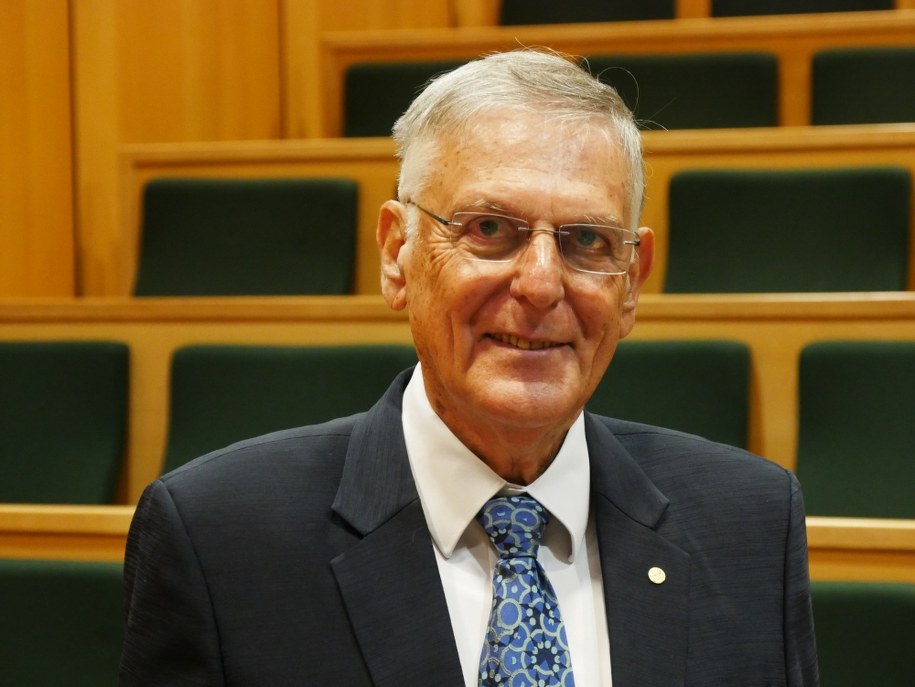 Prof. Dan Shechtman /Grzegorz Jasiński /RMF FM