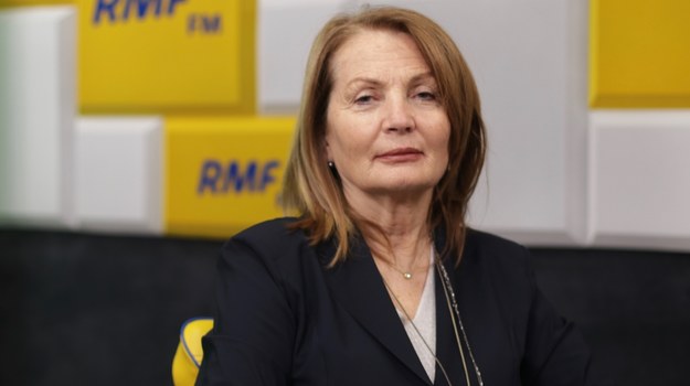Prof. Elżbieta Chojna-Duch w studiu RMF FM /Karolina Bereza /RMF FM