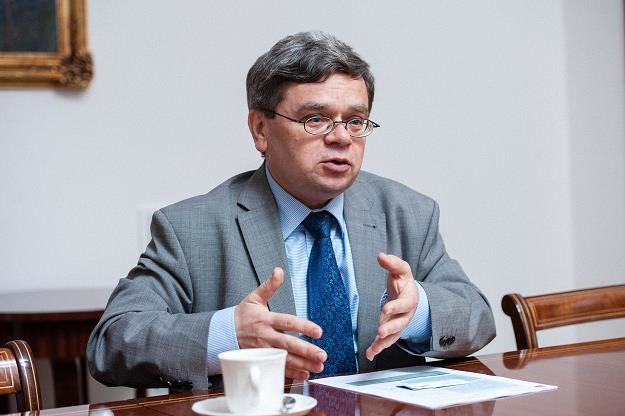 Prof. Eugeniusz Gatnar, członek Rady Polityki Pieniężnej. Fot. Waldemar Kompała /INTERIA.PL