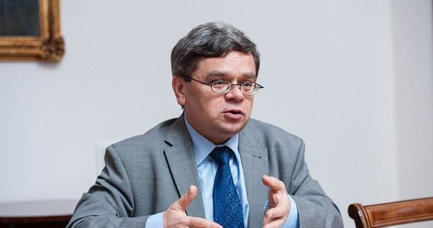 Prof. Eugeniusz Gatnar, członek Rady Polityki Pieniężnej. Fot. Waldemar Kompała /INTERIA.PL