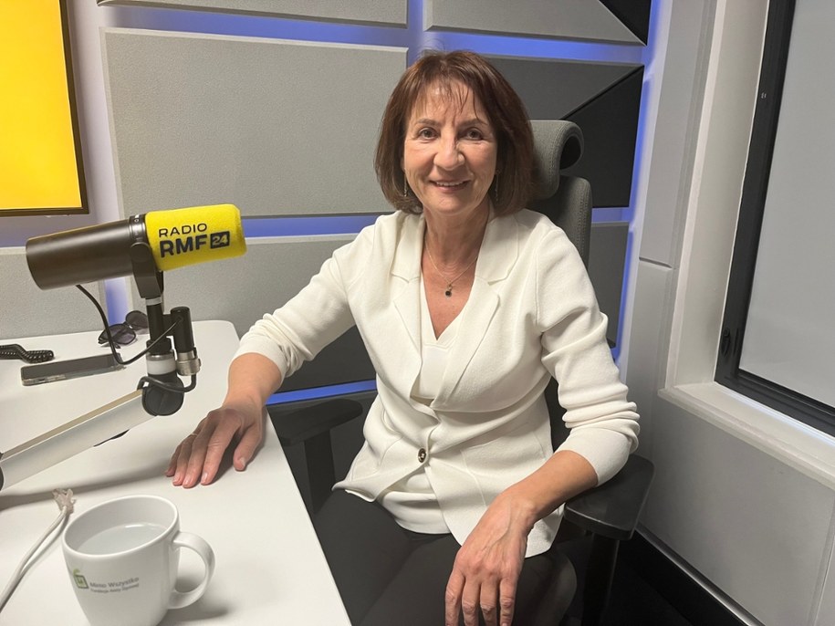 Prof. Ewa Czarnobilska, małopolska konsultant wojewódzka w dziedzinie alergologii oraz wiceprezydent Polskiego Towarzystwa Alergologicznego. /Łukasz Król /RMF FM