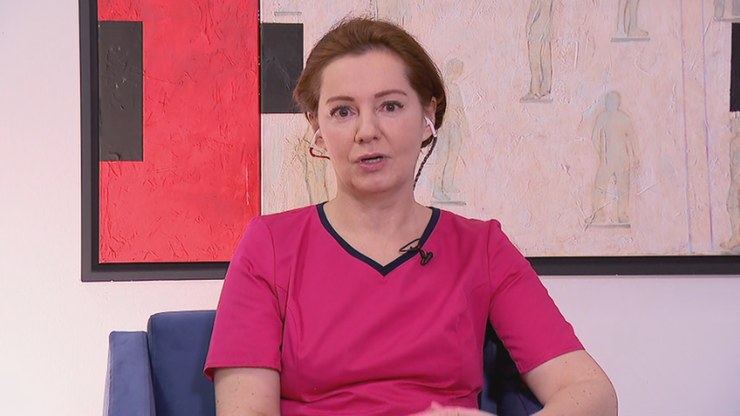 Prof. Katarzyna Życińska w Polsat News /Polsat News