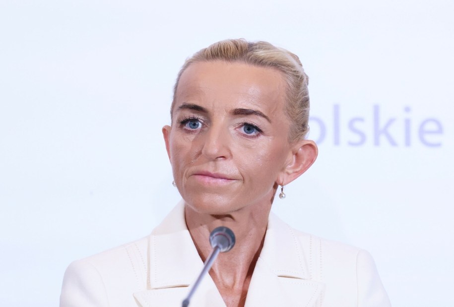 prof. Marta Postuła, pierwsza wiceprezes zarządu Banku Gospodarstwa Krajowego /Wojciech Olkusnik/ /East News