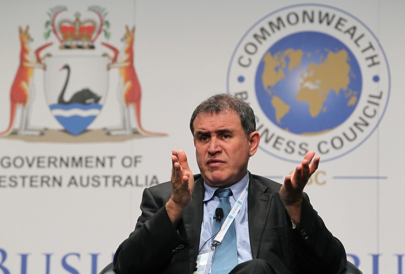 Prof. Nouriel Roubini /fot. TONY ASHBY / AFP /AFP