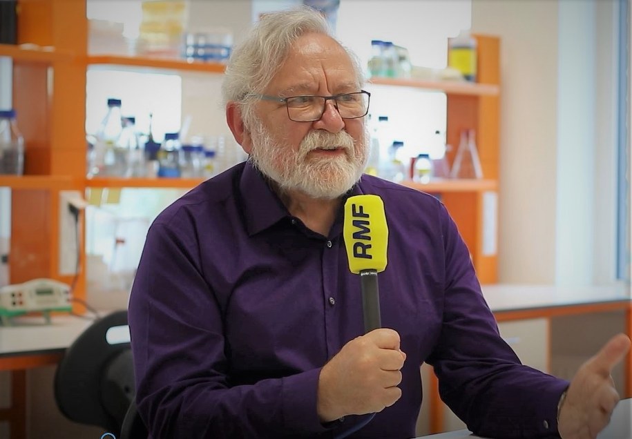 Prof. Peter Walter /Jakub Rutka /RMF FM