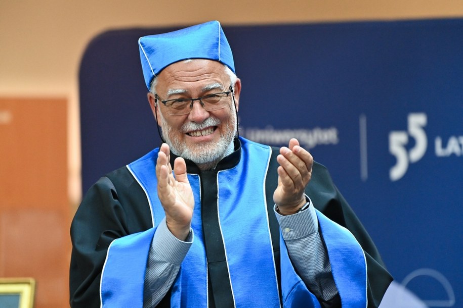 Prof. Piotr Hofmański na zdjęciu z marca 2025 r. /Andrzej Jackowski /PAP