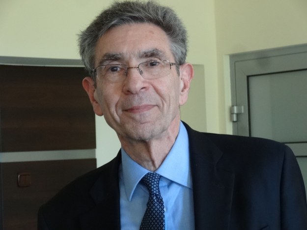 Prof. Robert J. Lefkowitz - laureat Nagrody Nobla w dziedzinie chemii w 2012 roku /Grzegorz Jasiński /RMF FM