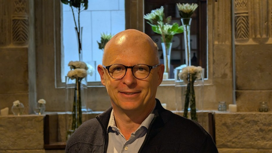 Prof. Stanislas Dehaene /Fot. Grzegorz Jasiński /RMF FM