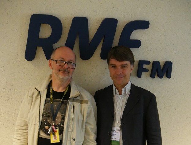 Prof. Stanislav Smirnov w redakcji RMF FM /Malwina Zaborowska /RMF FM