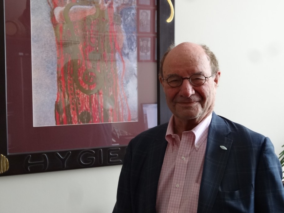 Prof. Walter Gilbert /Grzegorz Jasiński (RMF FM) /materiały prasowe