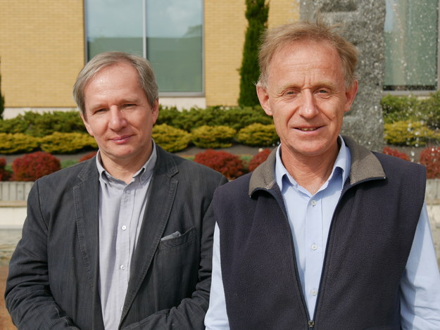 Prof. Wojciech Słomczyński (po lewej) i prof. Karol Życzkowski /Grzegorz Jasiński /RMF FM
