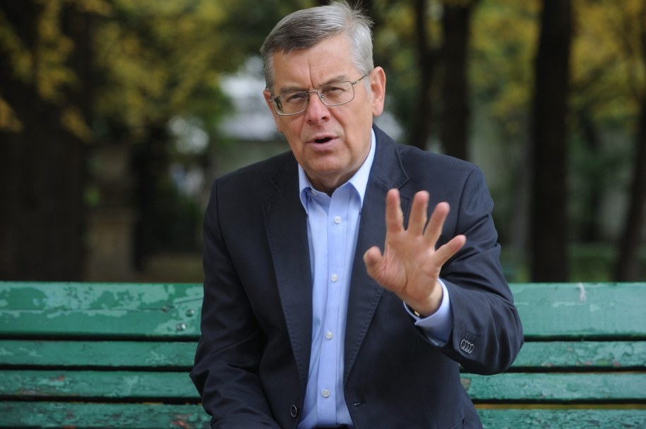 Profesor Tomasz Nałęcz /Szymon Łaszewski    /PAP