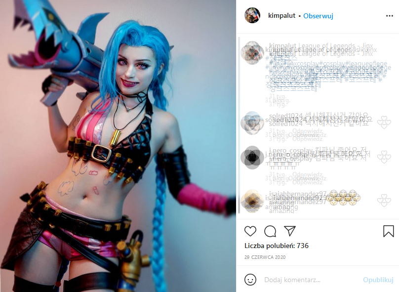 Profil kimpalut umieszczony w serwisie Instagram /materiały źródłowe