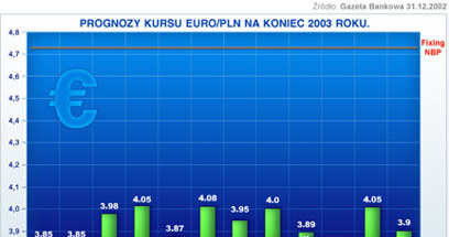Prognoza EUR/PLN na koniec roku /INTERIA.PL