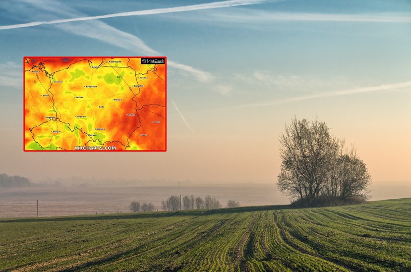Prognoza pogody na najbliższe dni /wxcharst.com /123RF/PICSEL