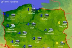 Prognoza pogody na najbliższy tydzień [MAPY]