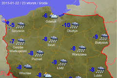 Prognoza pogody na najbliższy tydzień [MAPY]