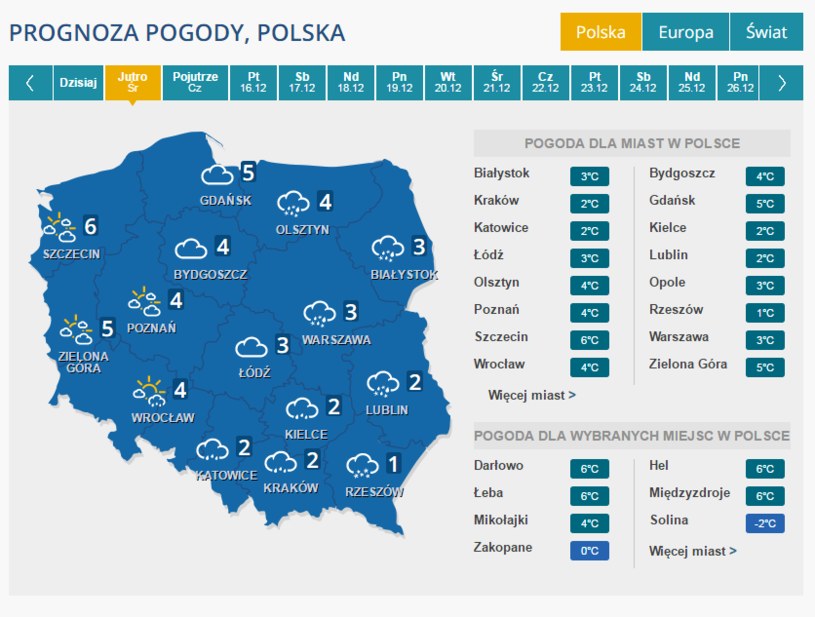 Prognoza Pogody Przedsmak Zimy Pogoda W Interia Pl