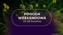 Prognoza pogody na weekend 25-26 kwietnia