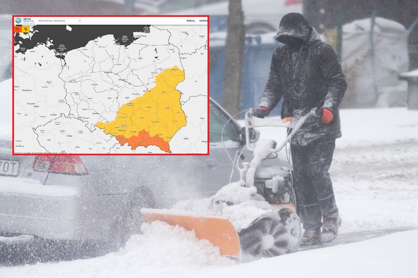 Prognoza pogody na weekend to zapowiedź śnieżyc oraz ujemnych temperatur w wielu regionach Polski. Gdzie spadnie najwięcej śniegu w weekend? / zdjęcie ilustracyjne /Wojciech Stróżyk /East News