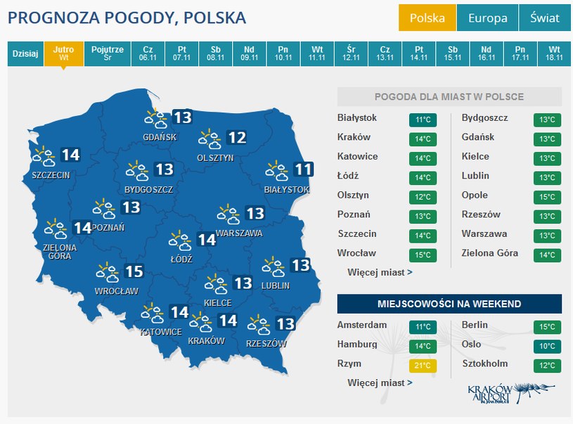 Prognoza Pogody Na Najbliższe Dni - Pogoda W INTERIA.PL