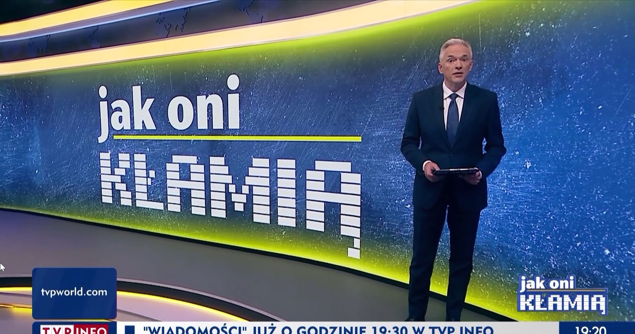 Program "Jak oni kłamią" /https://www.tvp.info/71870397/28082023-1919/ /materiał zewnętrzny