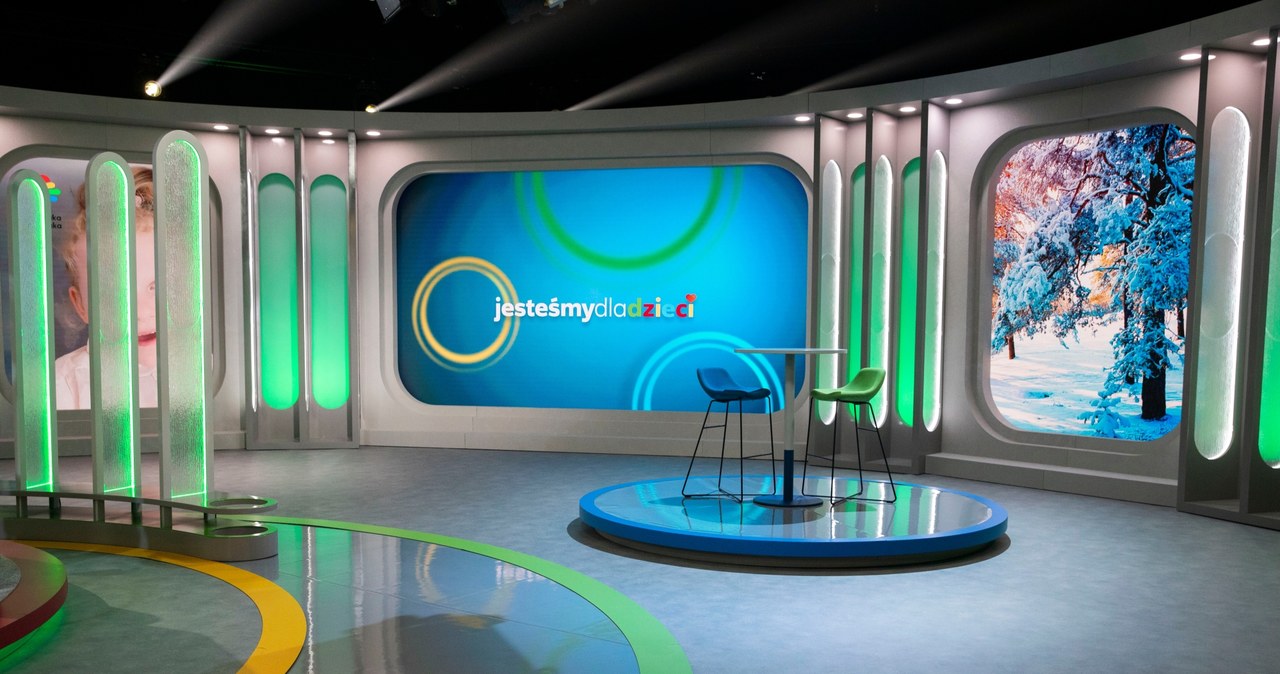 Program "Jesteśmy dla dzieci" otrzymał nowoczesne studio /Polsat