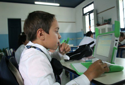 Program OLPC. Pierwsze netbooki nie miały mieć komercyjnego charakteru. /AFP