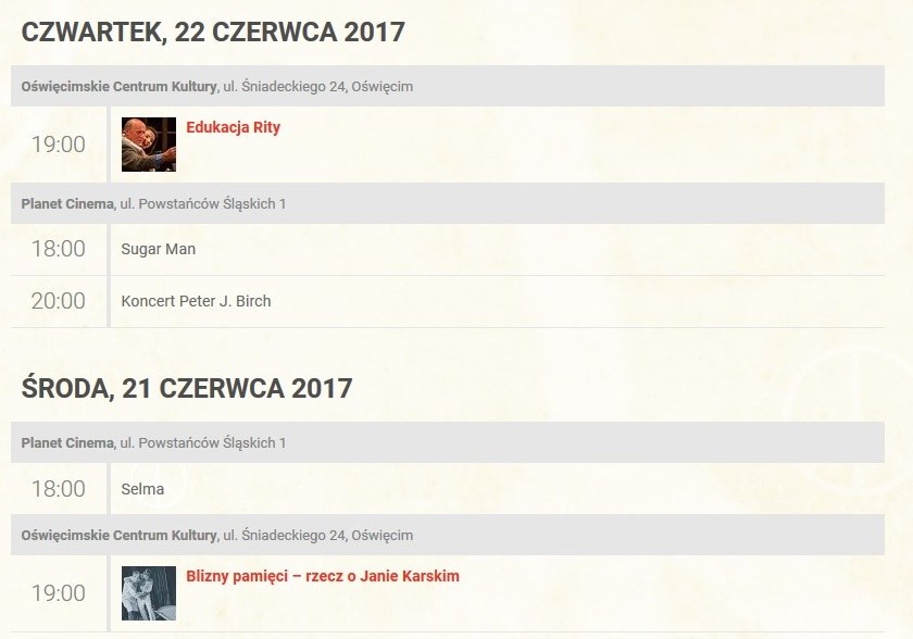 Program tegorocznej edycji LFO /lifefestival.pl /