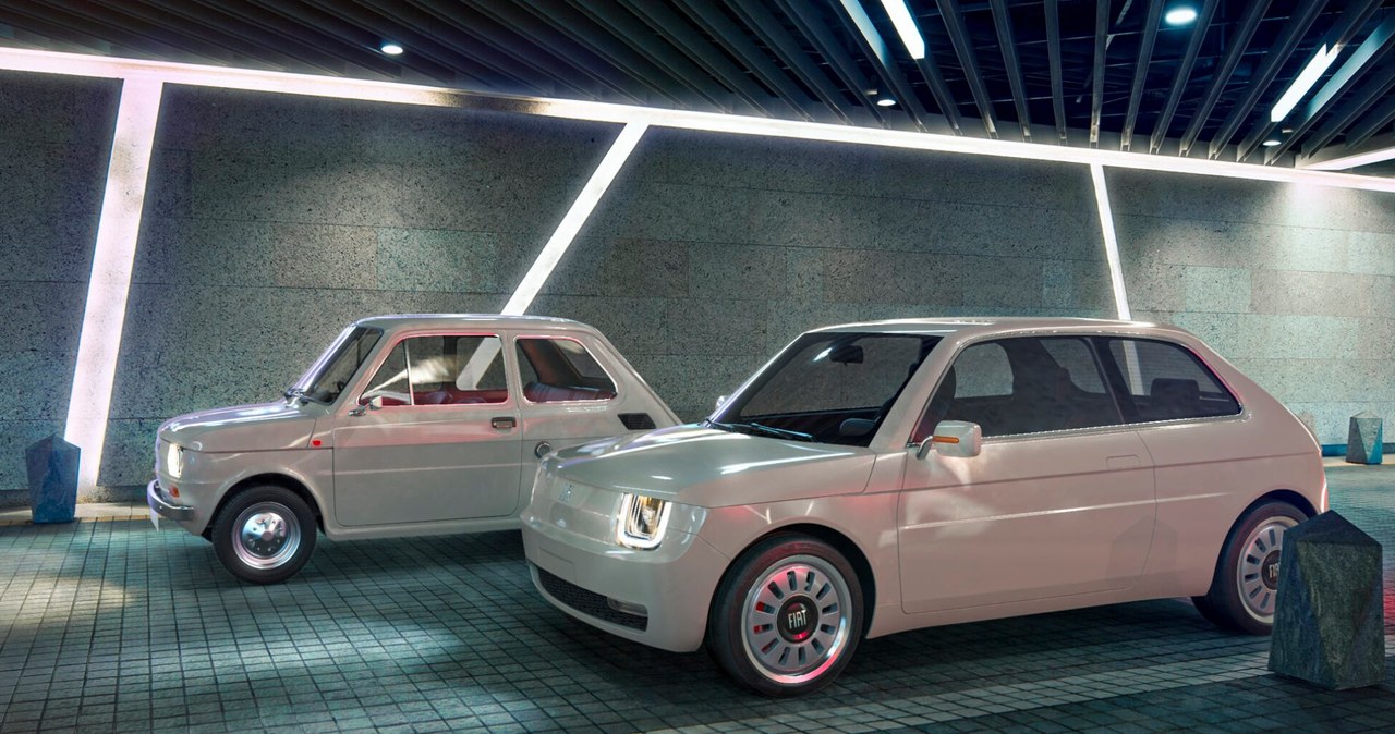 Projekt 126 Vision pokazuje, jak mógłby wyglądać współczesny Fiat 126p /MA-DE Studio /