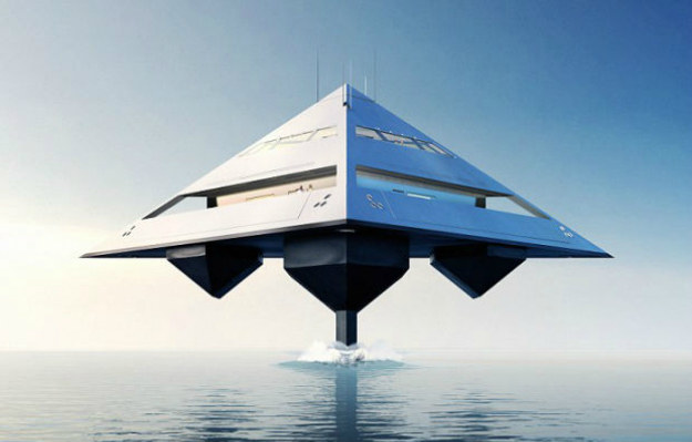 Projekt jachtu przyszłości autorstwa Jonathana Schwinge'a /materiały prasowe