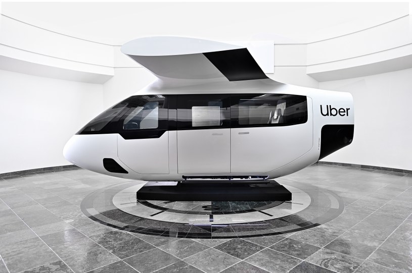 Projekt kabiny taksówki powietrznej dla usługi Uber Air /materiały prasowe