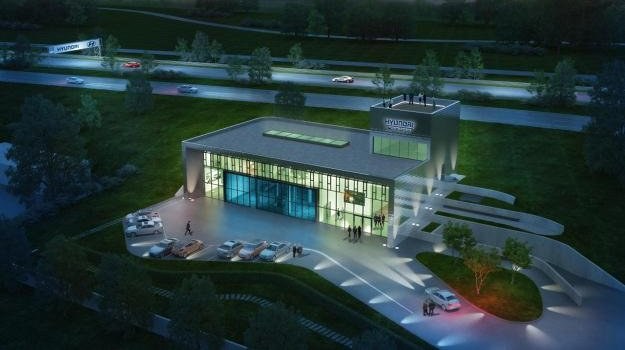 Projekt nowego centrum badawczego Hyundaia. /Hyundai