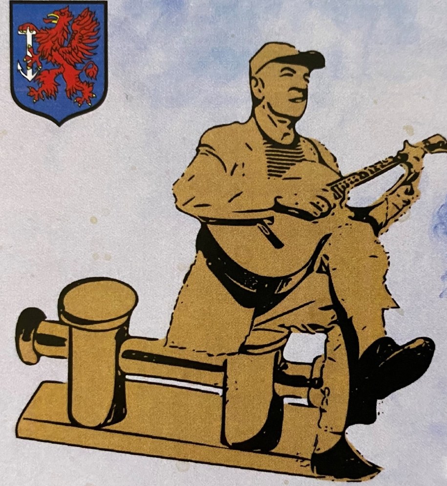 Projekt pomnika Jerzego Porębskiego /foto. Urząd Miasta Świnoujścia /Materiały prasowe