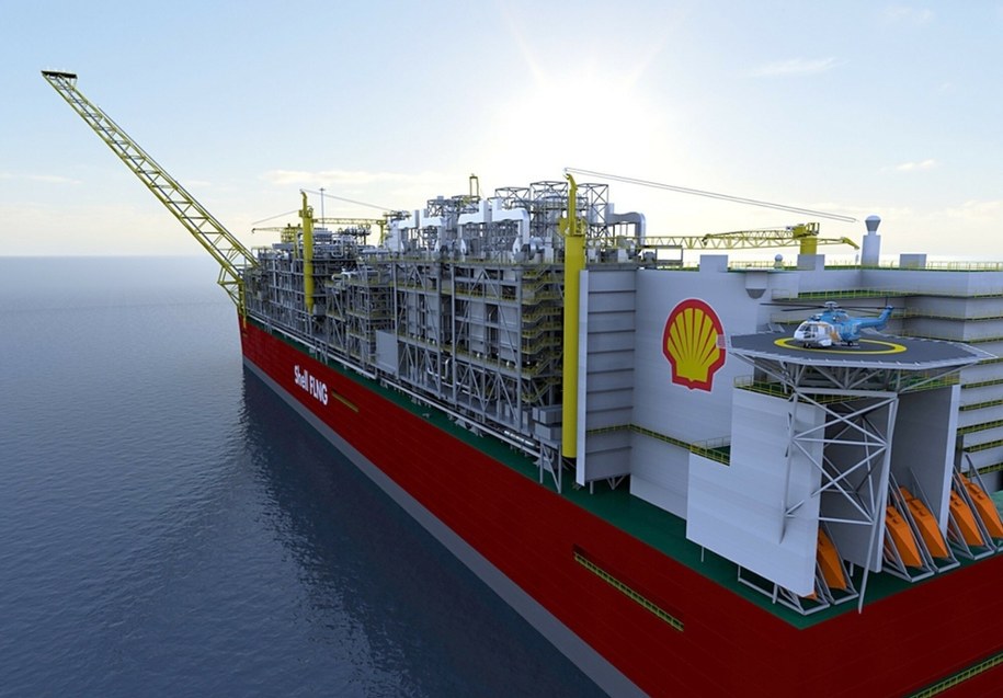 Projekt Prelude FLNG /Shell / Rex Features/EAST NEWS /East News