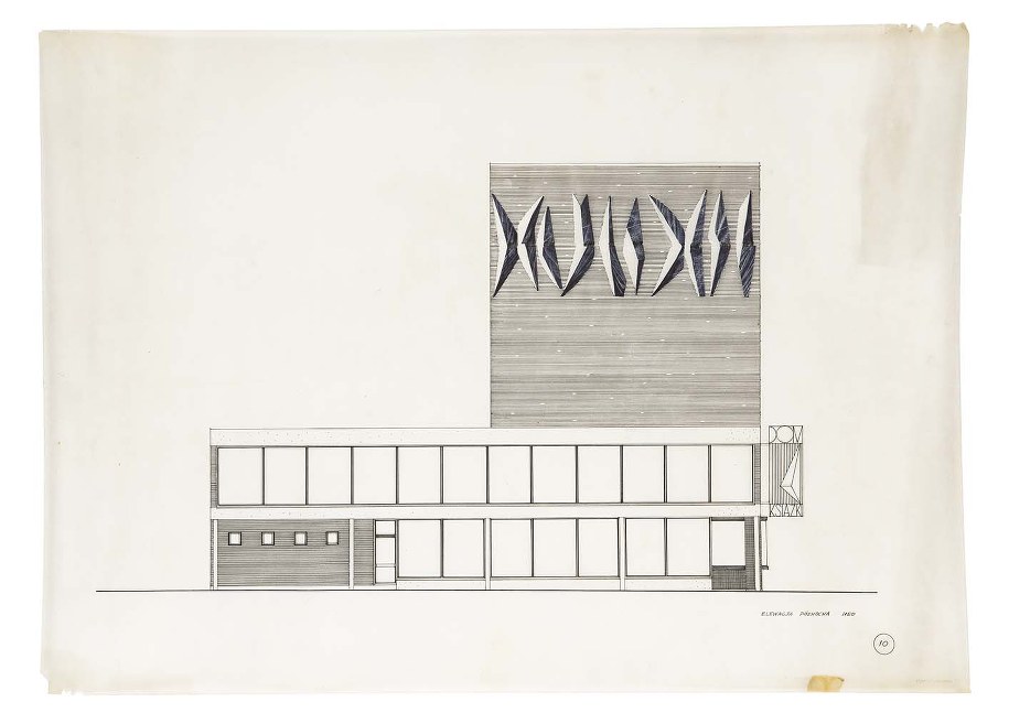 Projekt przebudowy Domu Książki w Gdyni /fot. Leszek Żurek, Muzeum Miasta Gdyni /