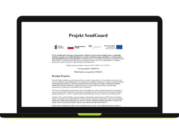 Projekt SenGuard - FreshMail - bezpieczeństwo email /.