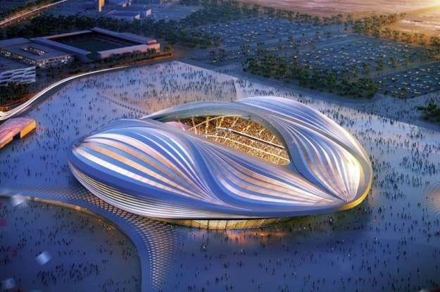 Projekt stadionu Al Wakrah /materiały prasowe