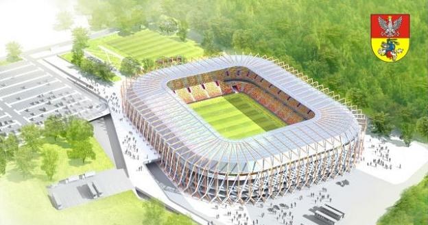 Projekt stadionu Jagiellonii /