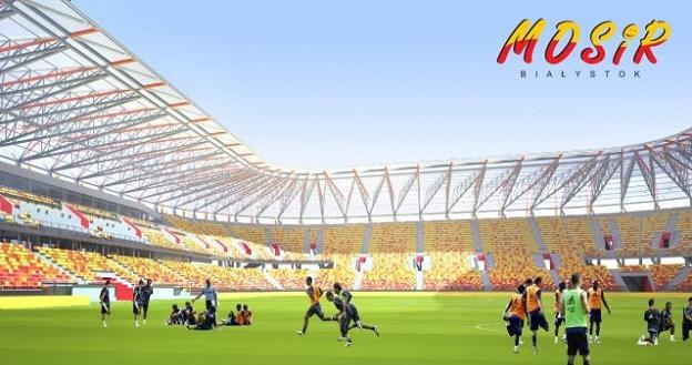 Projekt stadionu Jagiellonii /